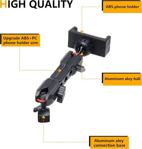 JK Dash Phone Mount Holder for 2012-2018 Jeep Wrangler JK JKU Unlimited Interior Accessories Slide Rail Mounts Bracket for GoPro Action Camera and Cell Phone in Saudi Arabia