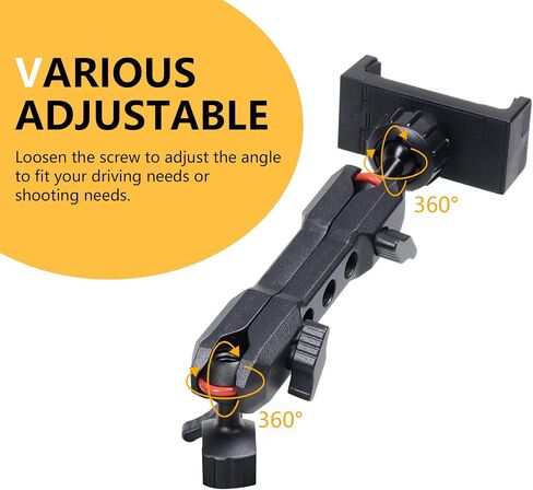 JK Dash Phone Mount Holder for 2012-2018 Jeep Wrangler JK JKU Unlimited Interior Accessories Slide Rail Mounts Bracket for GoPro Action Camera and Cell Phone in Saudi Arabia
