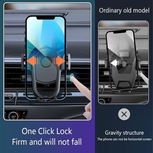 NHHC 2023 Upgrade Car Phone Holder,Car Vent Phone Mount Dashboard Phone Holder,360° Rotable&Retractable Arm Power Suction Cup Phone Holder Compatible iphone14 13 and All Smart Phone in Saudi Arabia