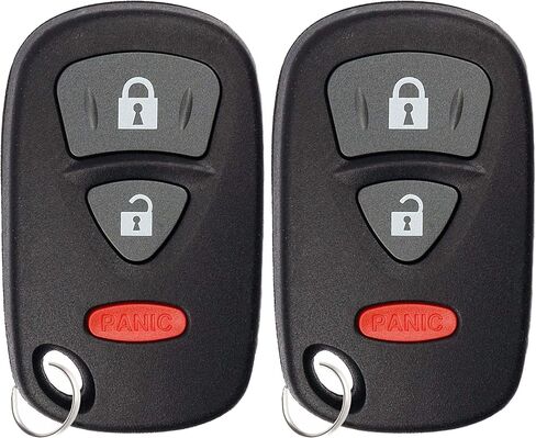 KeylessOption Keyless Entry Remote Control Car Key Fob Transmitter Alarm for Suzuki SX4 07-09, Grand Vitara 06-12 KBRTS005 (Pack of 2) in Saudi Arabia