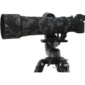 Rolanpro Waterproof Camo Camera Lens Cover for Nikon Z 180-600mm F/5.6-6.3 VR Raincover Protection Sleeve Case Clothing-#21 Snow Waterproof in Kuwait