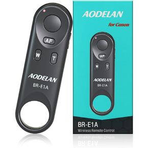 Wireless Camera Remote Shutter Release for Canon R3/ R7/ R10/ M50/ EOS M6 Mark II/R/RP /90D /6D Mark II /R5/ R6 /800D /850D /250D/Rebel SL2 /T7i /G5 X Mark II /G7 X Mark III, Replace Canon BR-E1