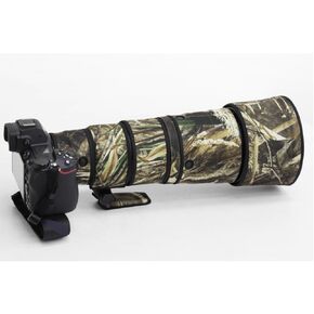 غطاء عدسة ROLANPRO مع غطاء علوي صلب يضمن الحماية المثالية لكاميرا Nikon Z 600mm F6.3 VR S -#9 Grass مقاوم للماء in Saudi Arabia
