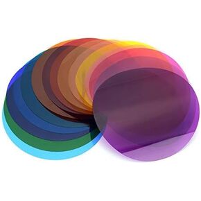 غودوكس مجموعة فلاتر الوان V-11C فلاتر جل ملونة 15 2 لكاميرا غودوكس V1 Series ومضات برأس دائري in Kuwait