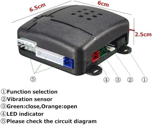 نظام دخول السيارة بدون مفتاح من كار بيست L232 ثلاثي القضبان في اتجاه واحد in Kuwait