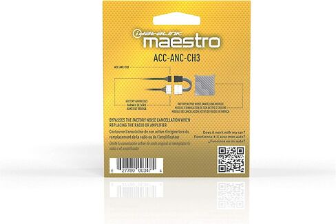 iDatalink Matestro bCH3 Noise Cancellation Bypass Harness Compatible with Select 2017-up Chrysler Pacifica and 2019 up Ram Trucks Without a Factory Amplifier (Acc-ANC-CH3) in Saudi Arabia