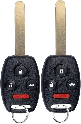 Key Fob for Honda 2003 2004 2005 2006 2007 Accord,2010 Element (2Pcs) Mushan Replacement Key Ignition Car Key Keyless Entry OUCG8D-380H-A in Kuwait