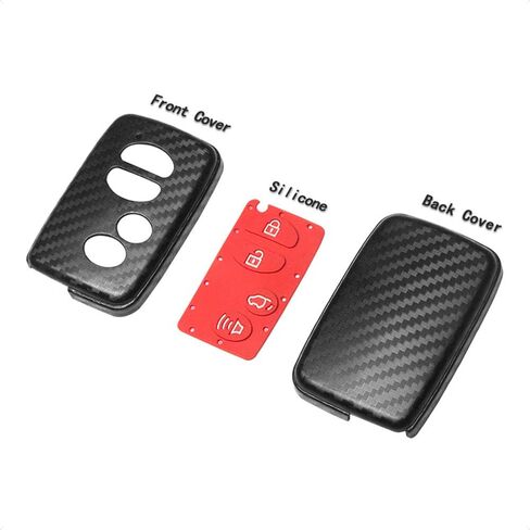 TANGSEN Smart Key Fob Case Cover Compatible with Scion FRS for Subaru BRZ CROSSTREK Forester WRX for Toyota Avalon Camry Corolla Highlander Prius RAV4 Sequoia VENZA 234Button Keyless Entry Remote in Kuwait