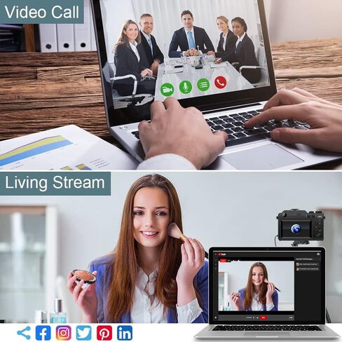 كاميرا تسجيل الفيديو كاميرات رقمية بدقة 4K كاميرات بدقة 48 ميجابكسل للتصوير الفوتوغرافي مع تقريب رقمي 18X وضبط تلقائي للصورة وكاميرا بدقة 4K وكاميرا توجيه وتصوير مع بطاقة سعة 32 جيجابايت in Kuwait