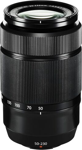 عدسة تكبير Fujifilm 50-230mm f/4.5-6.7 XC OIS II (أسود) (متجددة) in Kuwait