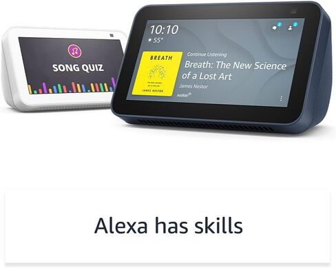 إيكو شو 5 (الجيل الثاني، إصدار 2021) | شاشة ذكية مع Alexa وكاميرا 2 ميجابكسل | أعماق البحر الأزرق in Saudi Arabia