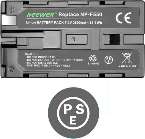 نيوير F100 7 انش 1280x800 IPS شاشة مراقبة ميدانية: تدعم الإدخال مع بطارية ليثيوم ايون قابلة لاعادة الشحن 2600mAh، شاحن بطارية USB لكاميرا DSLR / كاميرا الفيديو in Kuwait