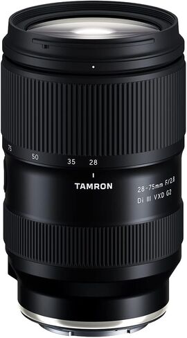 Tamron 28-75mm F/2.8 Di III VXD G2 Lens for Sony E-Mount Full Frame Mirrorless Cameras Model A063 Bundle with Deco Gear Photography Backpack + UV Polarizer FLD Filter Kit + 64GB Card and Accessories in Saudi Arabia