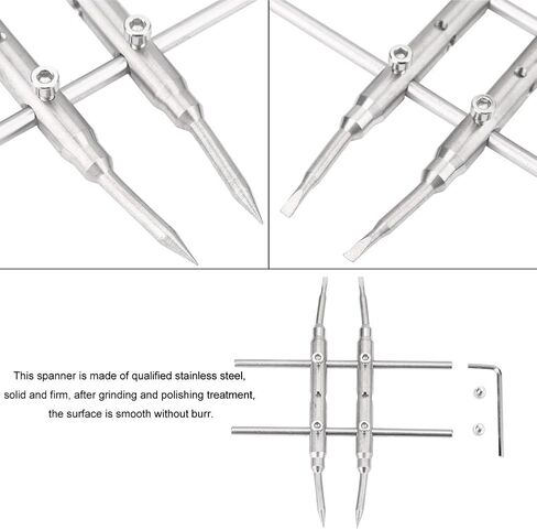 Professional Camera Lens Spanner Wrench,Lens Repair Tool,Camera Lens Opening Repairing Tool,Repair Maintanance Tools, for DSLR Camera Lens in Saudi Arabia