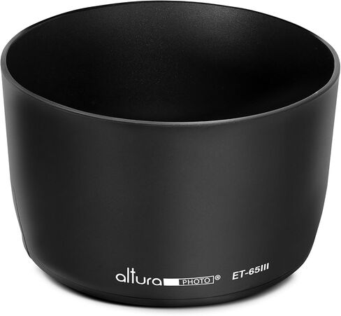 (استبدال Canon ET-65III) غطاء عدسة صورة Altura لعدسات Canon EF 85mm f/1.8 USM, EF 100mm f/2.0 USM, EF 135mm f/2.8 SF, EF 100-300mm f/4.5-5.6 USM in Kuwait