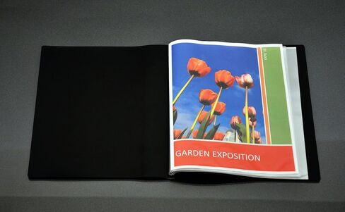 دفتر عرض العروض التقديمية Lion File-N-View، 24 جيبًا، أسود، كتاب واحد (41024-BK) in Saudi Arabia
