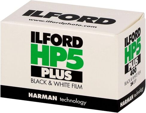 Ilford HP5 Plus، فيلم طباعة أسود وأبيض، 135 (35 مم)، ISO 400، 24 Exposors (1700646) in Saudi Arabia