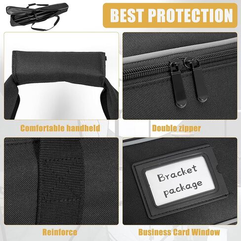 ITHWIU Multifunctional Tripod Bag 36.6 X 5 X 5 Inches / 93X13X13 cm Heavy Duty Tripod Carrying Case with Handle for Lights, Speakers, Cameras, Booms, Microphone Stands in Kuwait