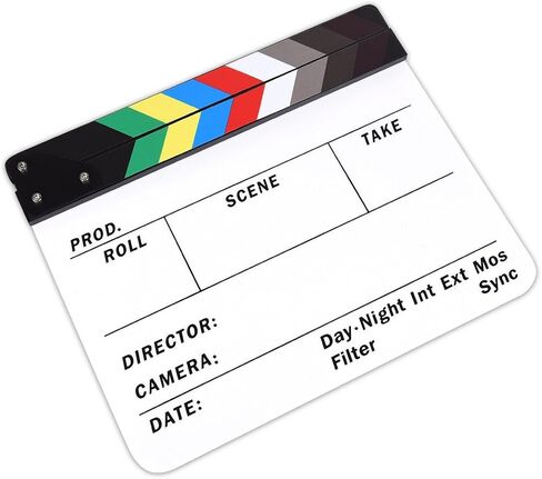 ا فايث® لوح تصوير احترافي للتصوير الفوتوغرافي والفيديو من الاكريليك قابل للمسح الجاف (9.88 × 11.8 انش) مع عصي ملونة SA009 in Kuwait