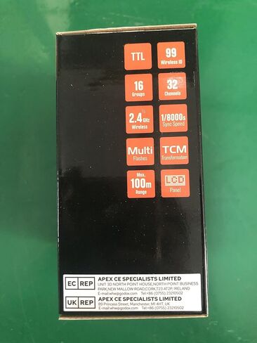 Godox XPro-S TTL Wireless Flash Trigger for Sony Camera, 2.4G Wirless Flash Transmitter HSS 1/8000s, TTL-Convert-Manual Function, 11 Customizable Functions, Big LCD Screen, 16 Groups and 32 Channels in Kuwait