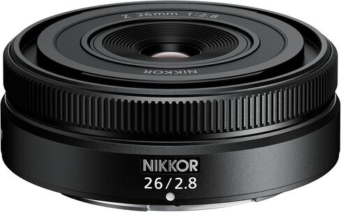 Nikon NIKKOR Z 26mm f/2.8 | Pancake prime lens for Z series mirrorless cameras | Nikon USA Model in Saudi Arabia