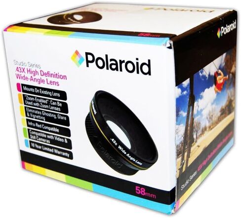 Polaroid . Studio Series .43X HD Wide Angle Lens 58mm in Saudi Arabia