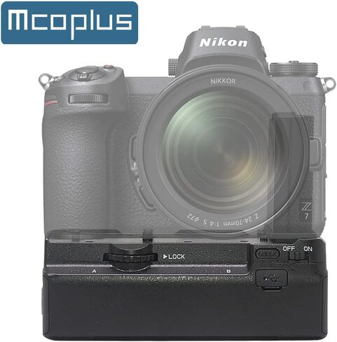 Mcoplus BG-Z6II Z7II Professional Vertical Battery Grip as MB-N11 Replacement for for Nikon Z 6 II and Z 7 II Mirrorless Digital Cameras in Saudi Arabia