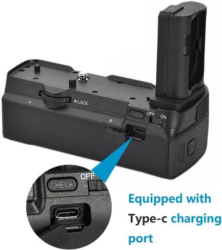 Mcoplus BG-Z6II Z7II Professional Vertical Battery Grip as MB-N11 Replacement for for Nikon Z 6 II and Z 7 II Mirrorless Digital Cameras in Saudi Arabia
