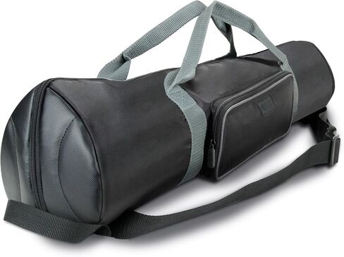 USA Gear Padded Tripod Case Bag - Holds Tripods from 21 to 35 inches - Adjustable Size Extension, Storage Pocket and Shoulder Strap for Professional Camera Accessories and Photo Carrying Needs in Saudi Arabia