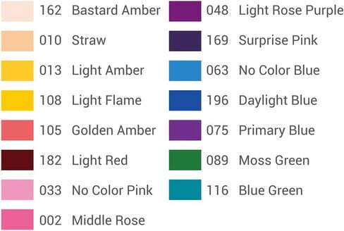 غودوكس مجموعة فلاتر الوان V-11C فلاتر جل ملونة 15 2 لكاميرا غودوكس V1 Series ومضات برأس دائري in Kuwait