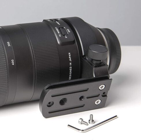 حلقة تثبيت ثلاثية الأبعاد من Elefront لـ Tamron 100-400 مم F/4.5-6.3 دي VC (US) (موديل A035) مع لوحة تحكم سريعة من نوع Arca مدمجة in Kuwait