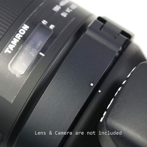 حلقة تثبيت ثلاثية الأبعاد من Elefront لـ Tamron 100-400 مم F/4.5-6.3 دي VC (US) (موديل A035) مع لوحة تحكم سريعة من نوع Arca مدمجة in Kuwait