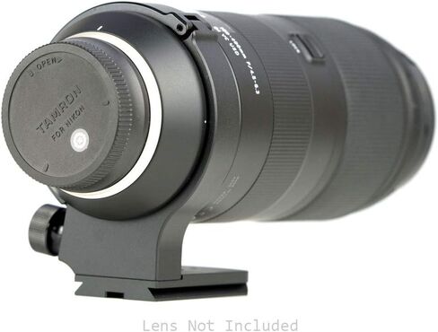 حلقة تثبيت ثلاثية الأبعاد من Elefront لـ Tamron 100-400 مم F/4.5-6.3 دي VC (US) (موديل A035) مع لوحة تحكم سريعة من نوع Arca مدمجة in Kuwait