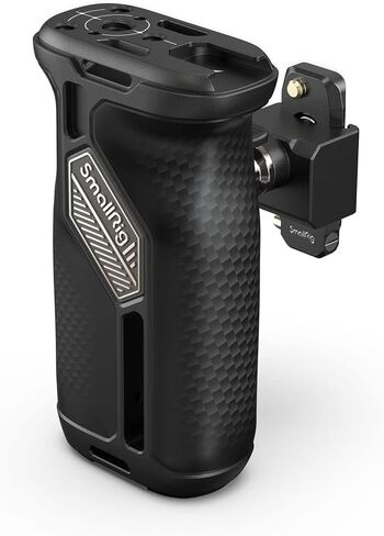 سمول رينج مقبض جانبي عالمي لليسار واليمين من ناتو، مقبض جانبي دوار 360 درجة مع قضيب ناتو، مقبض جانبي سريع الفك لقفص الكاميرا، 205 غرام فقط كحد اقصى. تحميل 5 كجم - 3847 in Kuwait