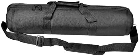 YUOCU 24x5x5''/60x13x13cm Tripod Carrying Case Heavy Duty Photographic Package Bag with Shoulder Strap Padded for Light Stand, Tripods, Monopods, Umbrellas, Softbox, Boom Stands, Speaker Mic Black in Kuwait