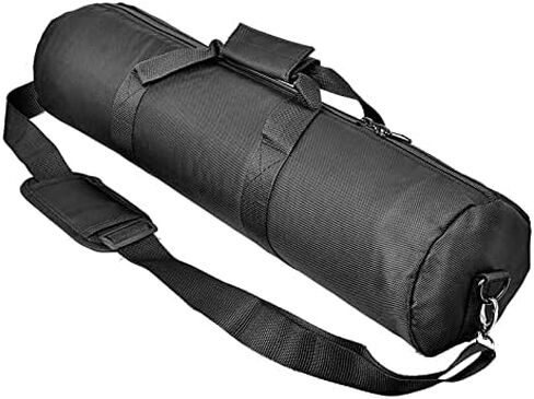 YUOCU 24x5x5''/60x13x13cm Tripod Carrying Case Heavy Duty Photographic Package Bag with Shoulder Strap Padded for Light Stand, Tripods, Monopods, Umbrellas, Softbox, Boom Stands, Speaker Mic Black in Kuwait