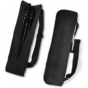 شنطة حمل ثلاثية القوائم من اتش اف اي ان جي اف، شنطة مبطنة للحامل ثلاثي القوائم مع حزام لحوامل الاضاءة وحامل بوم وحامل ثلاثي، اسود، 19.6×4.7×4.7 انش/50×12×12 سم, أسود, حقيبة in Kuwait