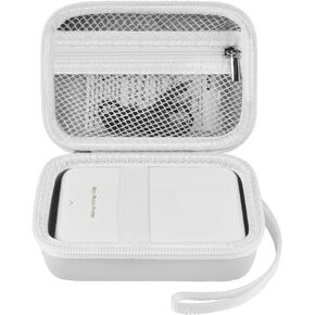 Case for Canon Ivy 2 / CLIQ+2/ CLIQ 2/ for KODAK Step Mini Photo Printer | Hard-shell EVA case, Zippered Mesh Pocket Fits Photo Paper & Cable, Securing Straps, Detachable Handle, Case Only, Black in Kuwait