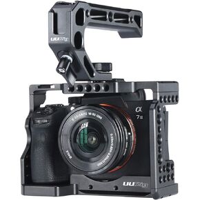 قفص كاميرا لكاميرا سوني A7III/A7RIII/M3 القياسية بنمط اركا لوحة سريعة الفك + مجموعة ملحقات مقبض علوي لسلسلة سوني a7iii in Kuwait