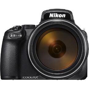 Nikon COOLPIX P1000 16.7 Digital Camera with 3.2" LCD, Black with Universal Camera Strap with Quick Release System in Saudi Arabia