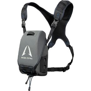 حافظة منظار من روكمان، حقيبة صدر بينو مقاومة للماء للرجال والنساء | 3 جيوب | تحمل جهاز تحديد المدى والجوال والمكالمات والبطاقات للصيد والمشي لمسافات طويلة ومشاهدة الطيور والتخييم in Kuwait