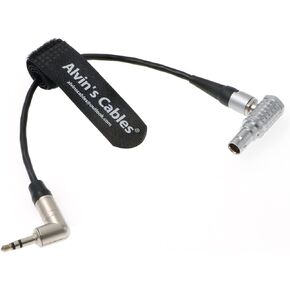 Alvin's Cables Tentacle Sync Adapter Cable Tentacle Timecode Generator 3.5mm to ARRI Alexa Sound Devices 5 Pin Connector 12 o'clock Up Direction in Kuwait