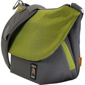 Ape Case, Messenger Bag, Large, Green, Camera Insert Included, Shoulder Strap Included, Tablet Compartment (AC580G)