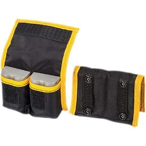 LensCoat 4-Battery Pouch Camera Battery Holder for DSLR (Black) lenscoat