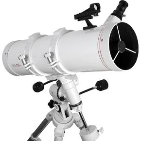 تلسكوب عاكس نيوتن 130 ملم من اكسبلور فيرست لايت مع حامل استوائي لعلم الفلك للبالغين in Kuwait