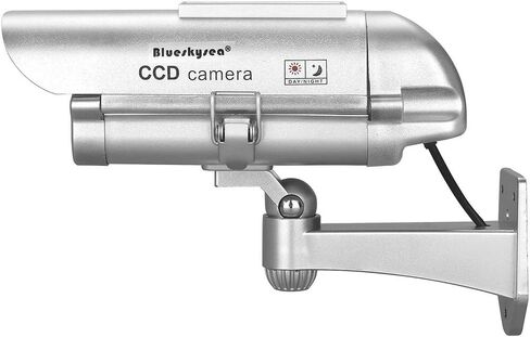 كاميرا Blueskysea ذات الطاقة الشمسية CCTV Security Fake Dummy مع مستشعر بشري وأضواء فلاش in Kuwait