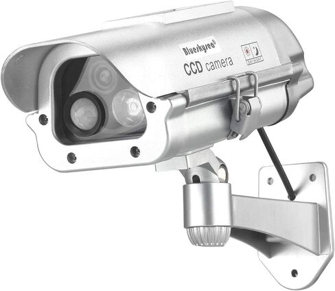 كاميرا Blueskysea ذات الطاقة الشمسية CCTV Security Fake Dummy مع مستشعر بشري وأضواء فلاش in Kuwait