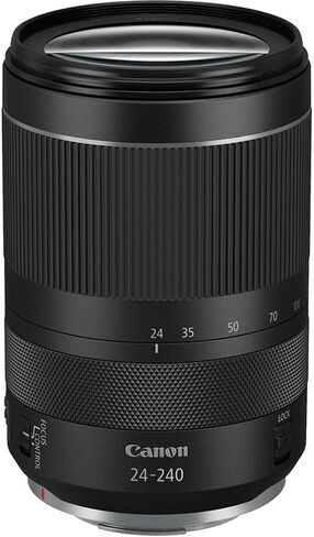 Canon RF 24–240mm F4-6.3 is USM Lens, Black in Saudi Arabia