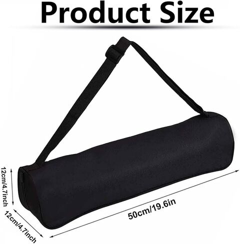 شنطة حمل ثلاثية القوائم من اتش اف اي ان جي اف، شنطة مبطنة للحامل ثلاثي القوائم مع حزام لحوامل الاضاءة وحامل بوم وحامل ثلاثي، اسود، 19.6×4.7×4.7 انش/50×12×12 سم, أسود, حقيبة in Kuwait