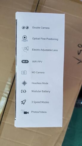 طائرة بدون طيار من le-idea 12Pro بدون فرشاة، كاميرا بدون طيار 4K قابلة للتعديل للبالغين بحد أقصى 40 كم/ساعة للكاميرا السفلية مع وضع التدفق البصري 5G WiFi FPV Quadcopter للمبتدئين، بطاريتان in Kuwait